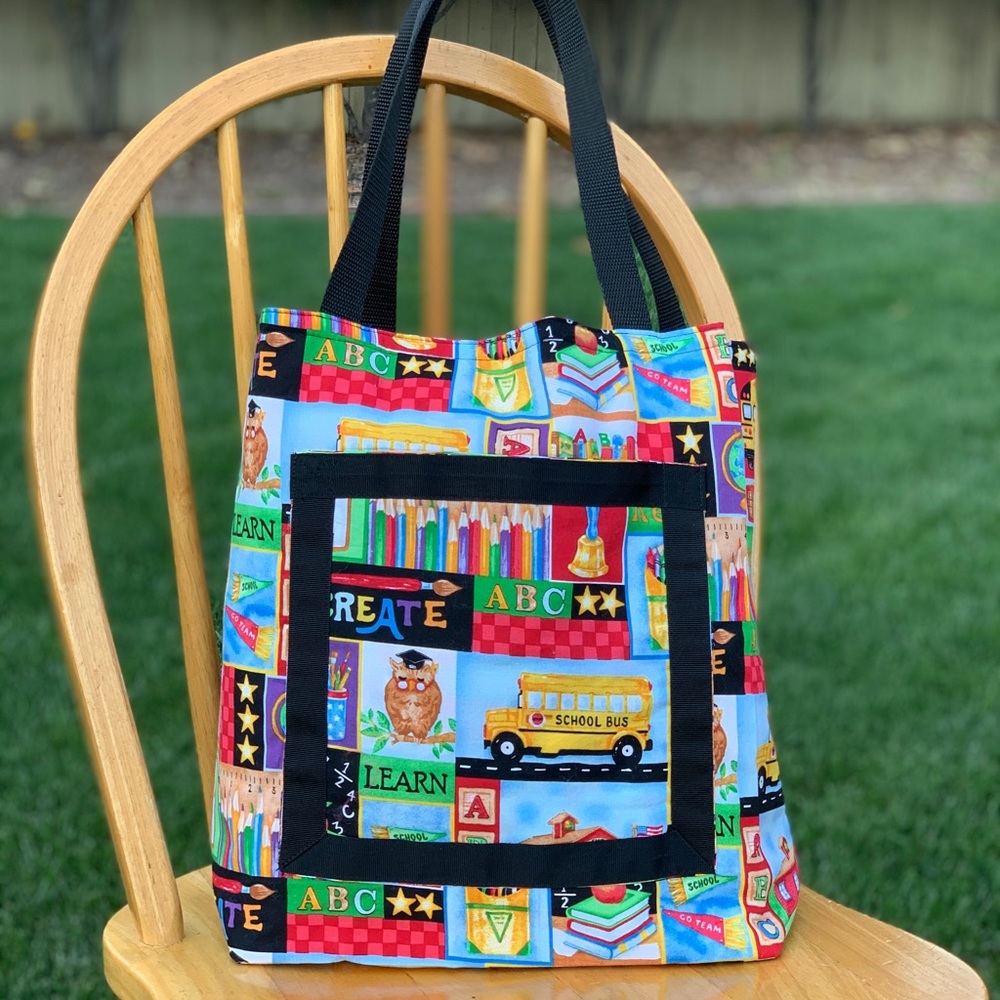 School theme bag 🎓